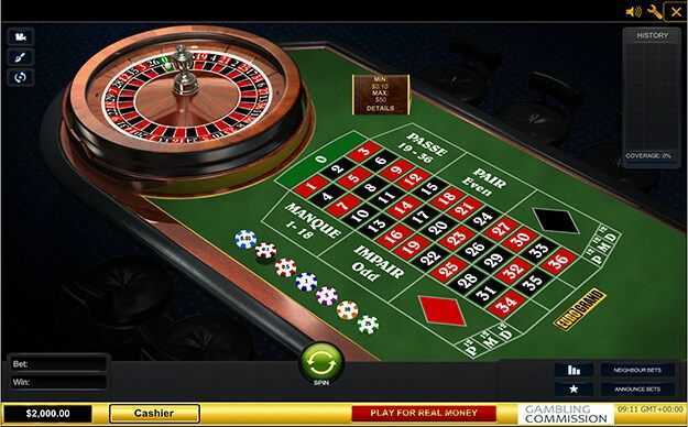 Play Premium French Roulette