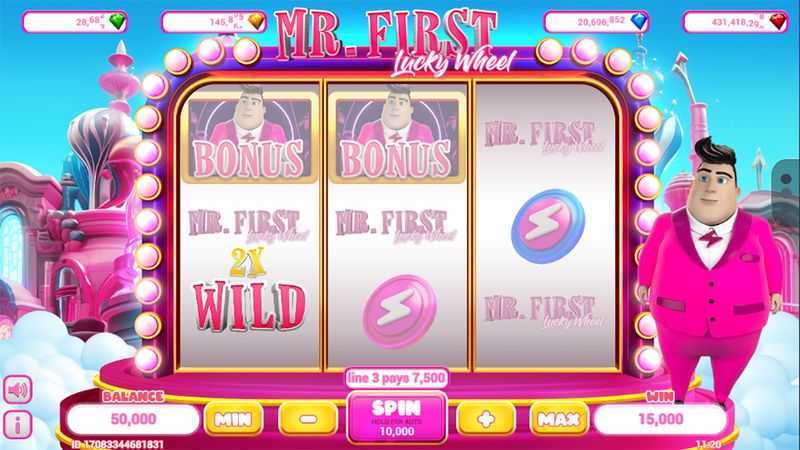 Play Mr. First Lucky Wheel