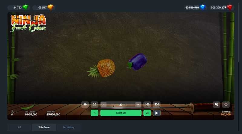 Play Ninja Fruit Cubes