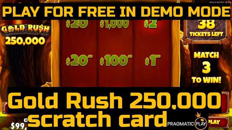 Play Gold Rush Scratchcard