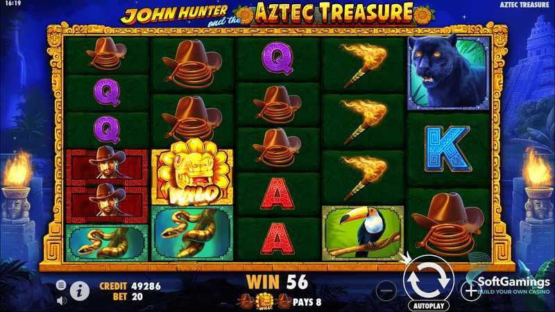 Play John Hunter and the Aztec Treasure