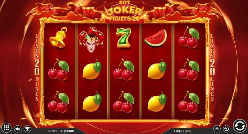 Play Hot Joker Fruits 20