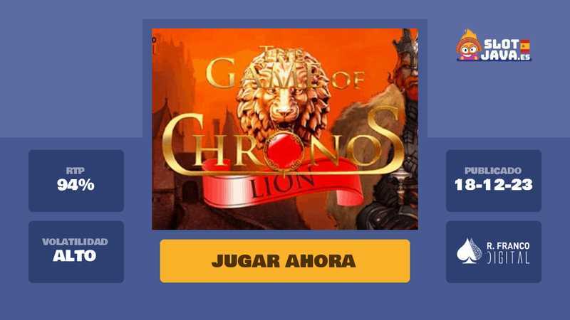 The Game of Chronos Lion R. Franco The Game of Chronos Lion R. Franco