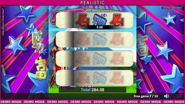 Play Super Graphics Upside-Down Pull Tab