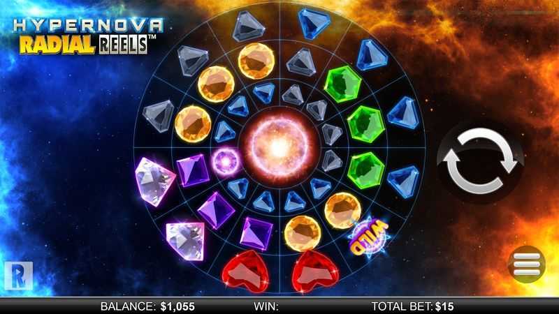 Play Hypernova Radial Reels