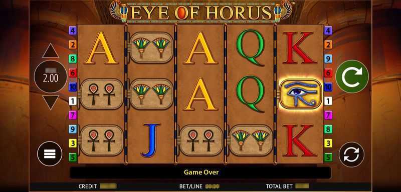 Play Eye of Horus Gambler