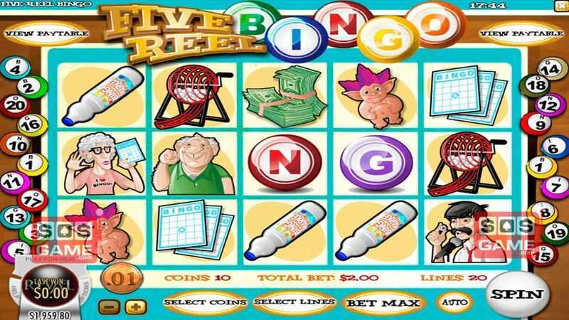 Play Five Reel Bingo