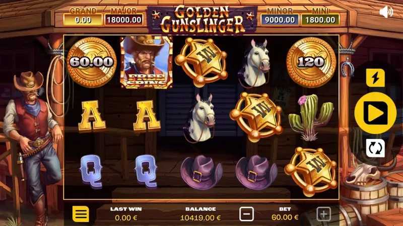 Play Gunslingers Gold Scratch and Win