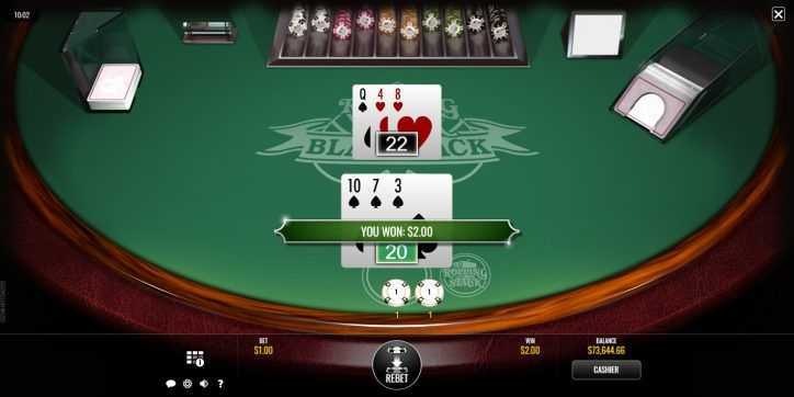 Play Rolling Stack Blackjack