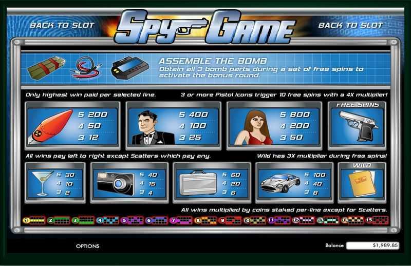 Play Spy Game