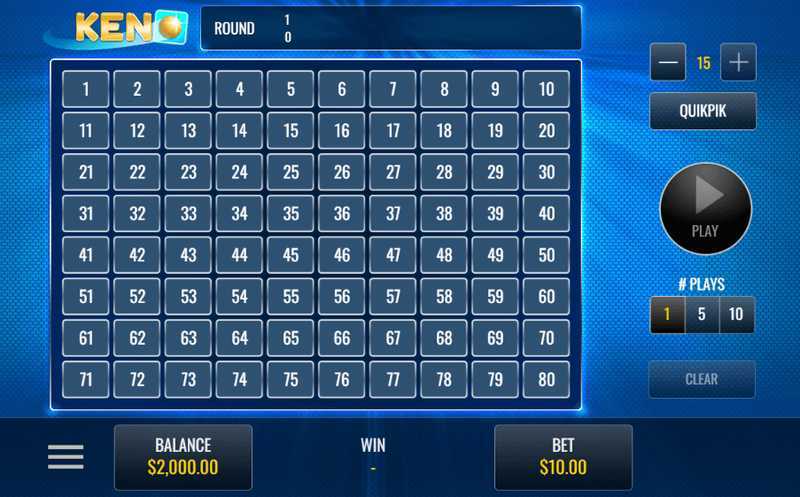 Vegas Jackpot Keno Vegas Jackpot Keno