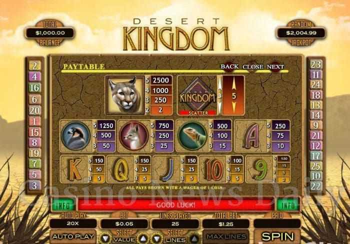 Play Desert Kingdom