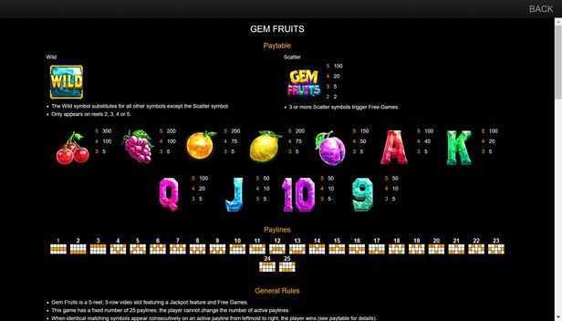 Play Gem Fruits