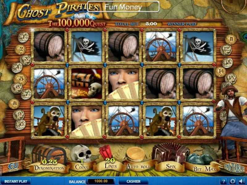 Play Ghost Pirates The 100,000 Quest