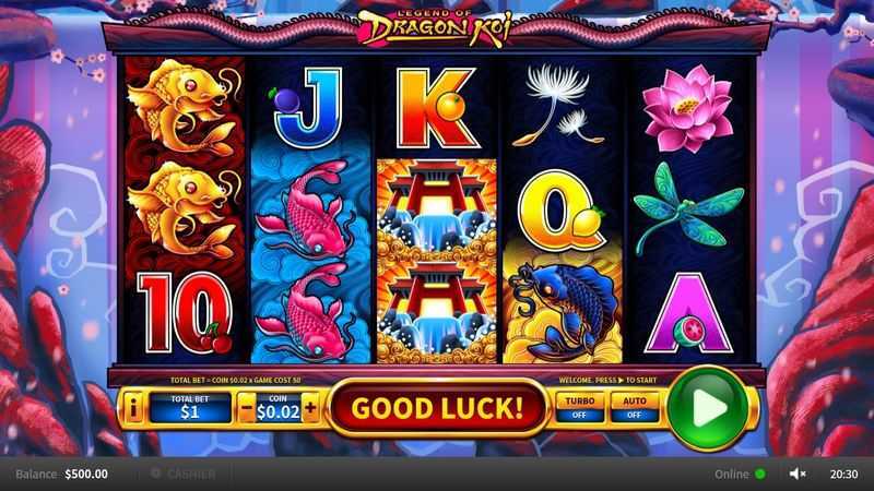 Play Legend of Dragon Koi