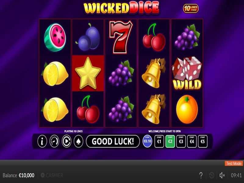 Play Wicked Dice 10 Lines