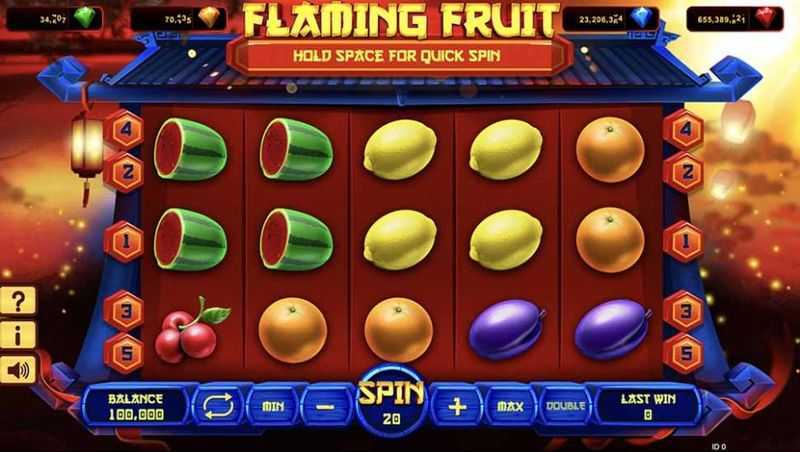 Slot Flaming Fruits