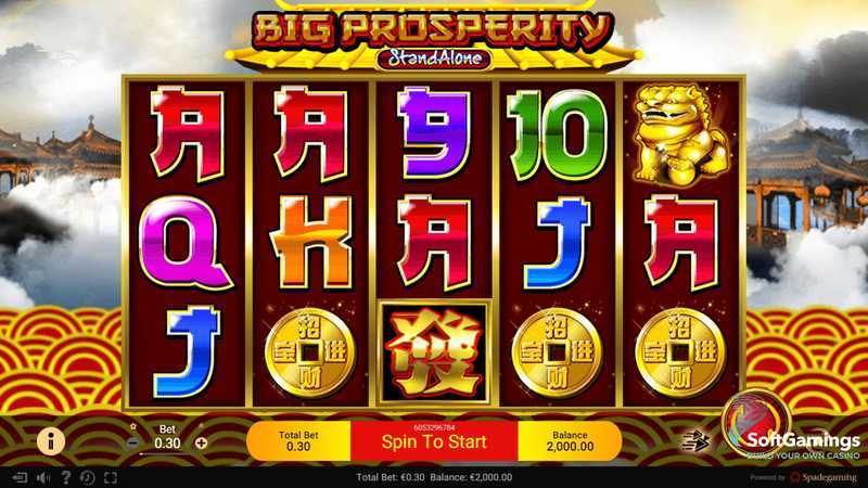 Slot Big Prosperity SA