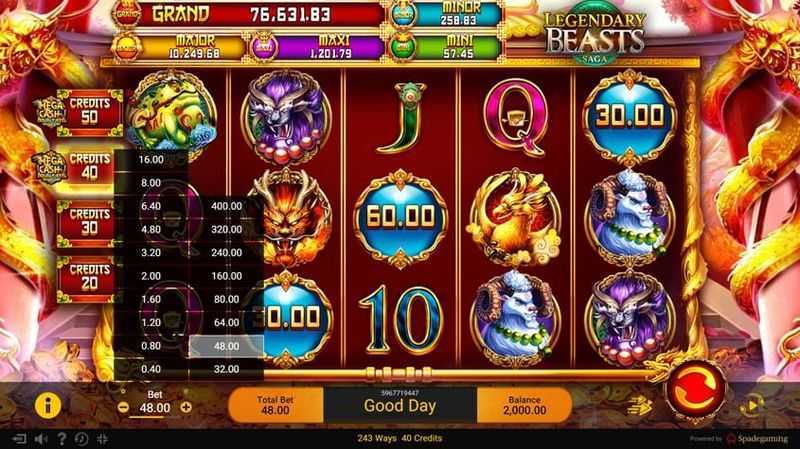 Play Legendary Beasts Saga