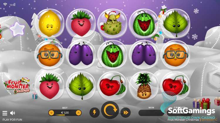 Play Fruit Monster Christmas