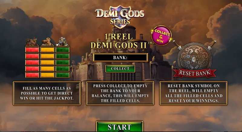 Play 1 Reel Demi Gods III