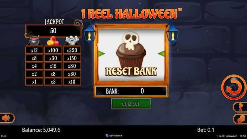 Play 1 Reel Halloween