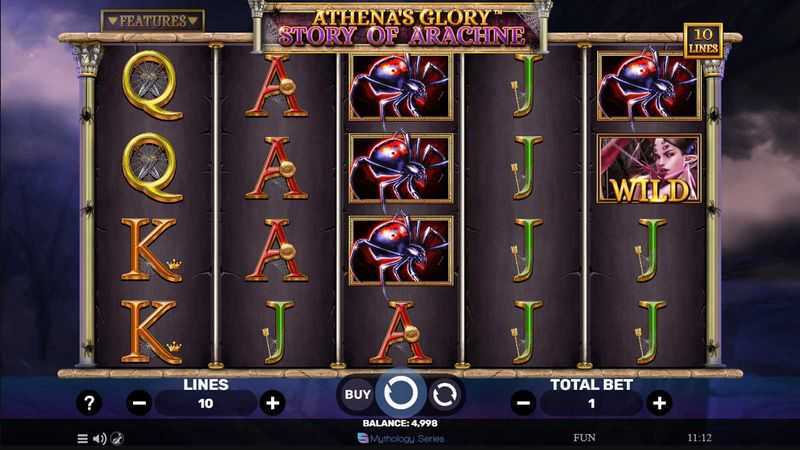 Play Athena's Glory - Story of Arachne