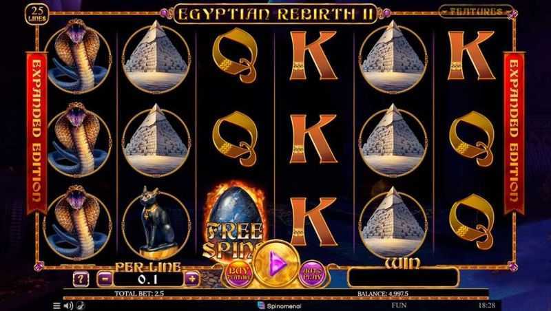 Play Egyptian Rebirth II Expanded Edition