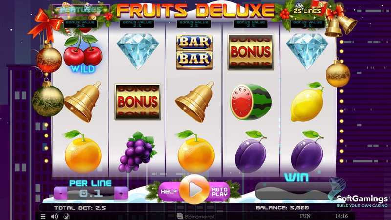 Play Fruits Deluxe Christmas Edition