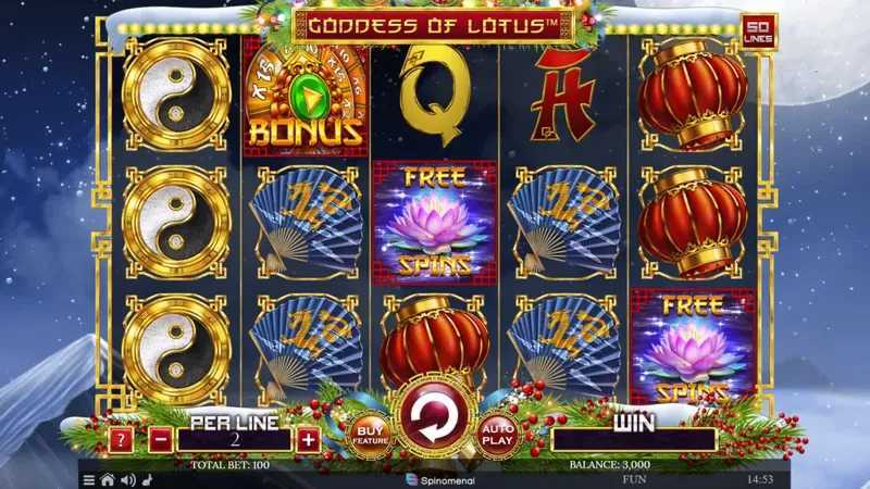 Play Goddess of Lotus Christmas Edition