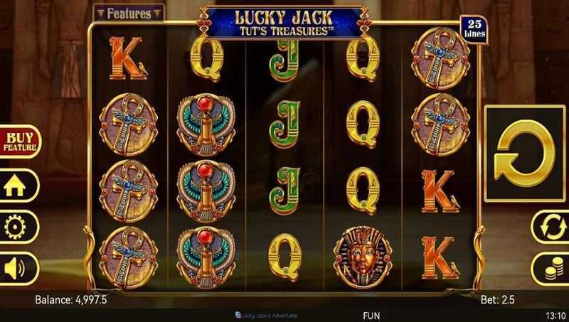 Play Lucky Jack Tut's Treasure