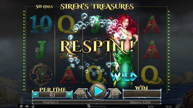 Play Sirens Treasures