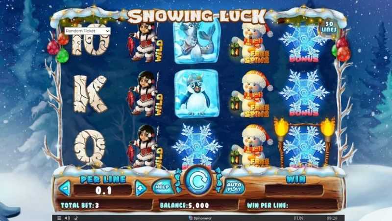 Play Snowing Luck Christmas Edition