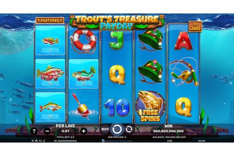 Play Trout's Treasure - Payday