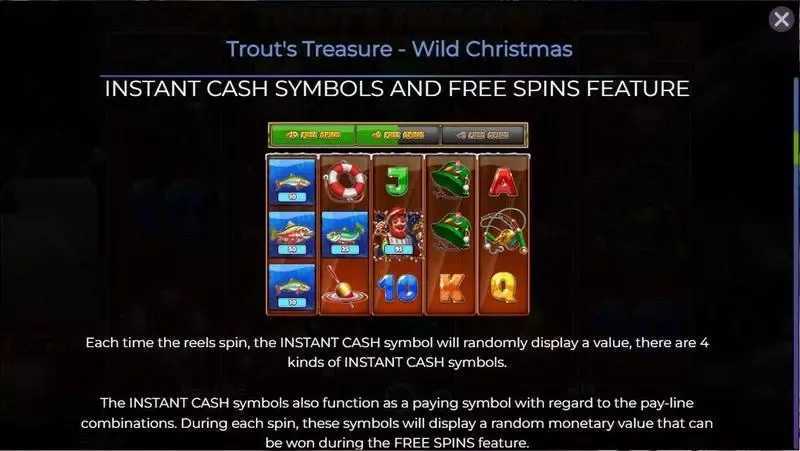 Play Trout's Treasure - Wild Christmas