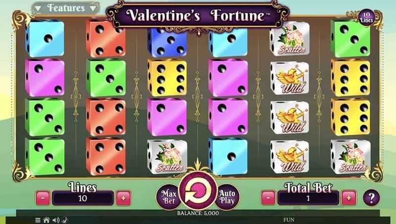 Play Valentines Fortune Dice