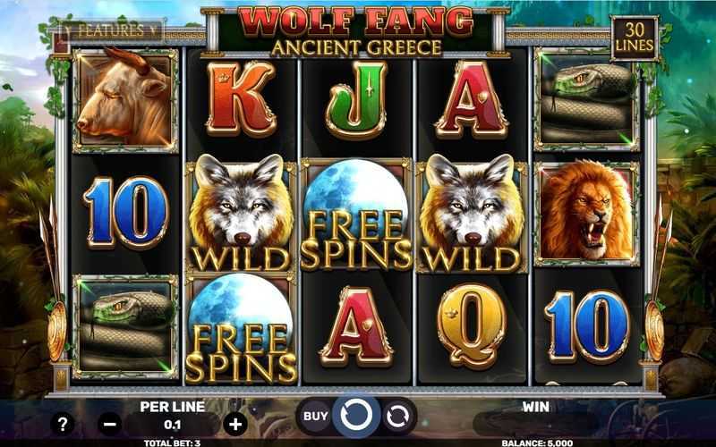 Play Wolf Fang - Ancient Greece