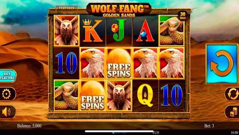 Play Wolf Fang Golden Sands