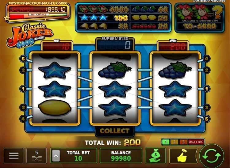 Play Classic Joker 6000 Quattro