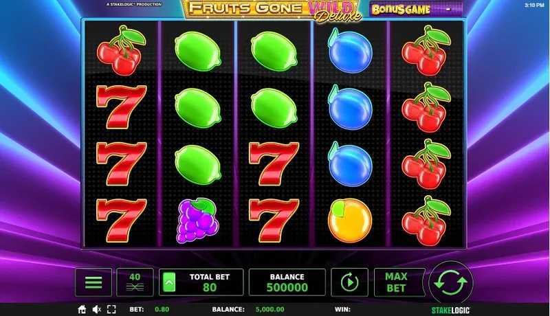 Play Fruits Gone Wild Deluxe