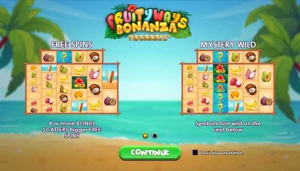 Fruityways Bonanza Megaways