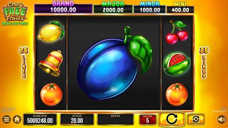 Play Crazy Free Fruits