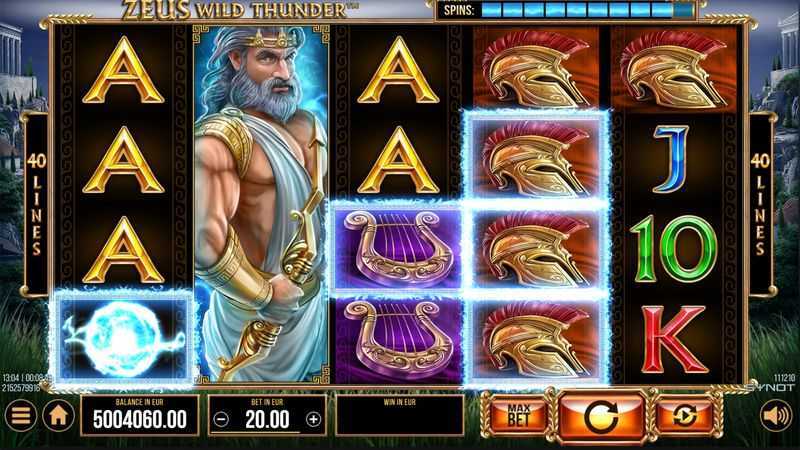 Play Zeus Wild Thunder