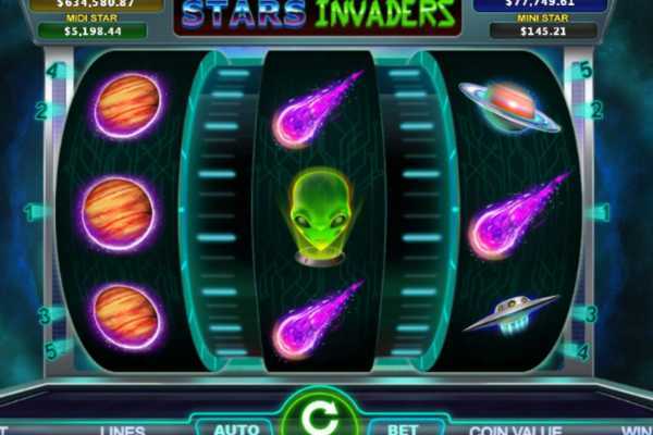 Slot Stars Invaders Classic