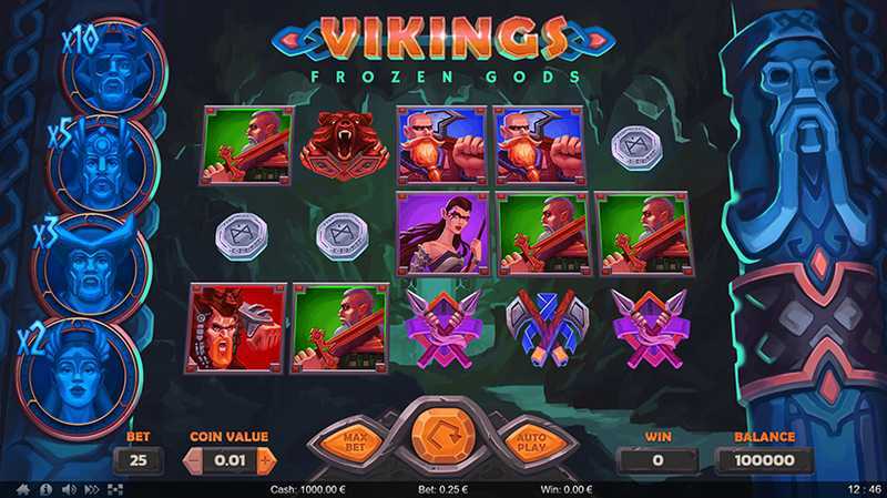 Slot Vikings Frozen Gods