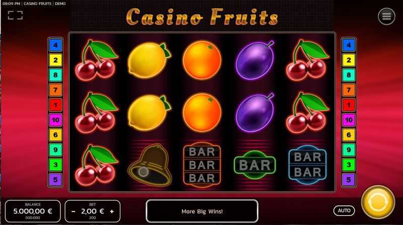 Play Casino Fruits