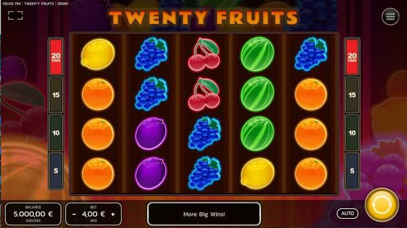 Play Twenty Fruits