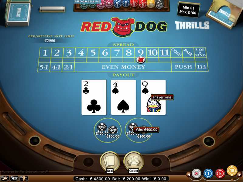 Play Red Dog Poker