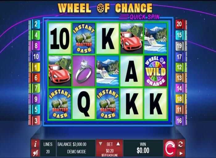 Play Wheel of Chance Quick Spin