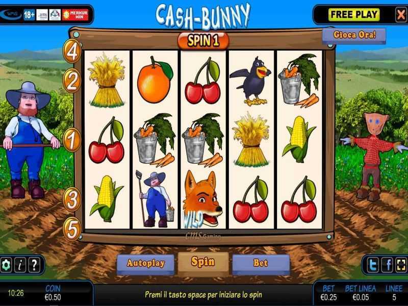 Juega Cash Bunny en el casino